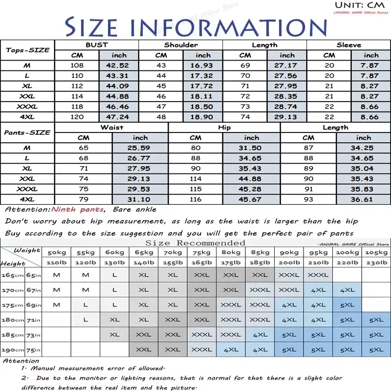 Summer Men’s Cotton Beach Short Sleeve Shirt and Pants Set Pocket Oversize Sportswear Button Down T-shirts Tracksuit 2 Piece
