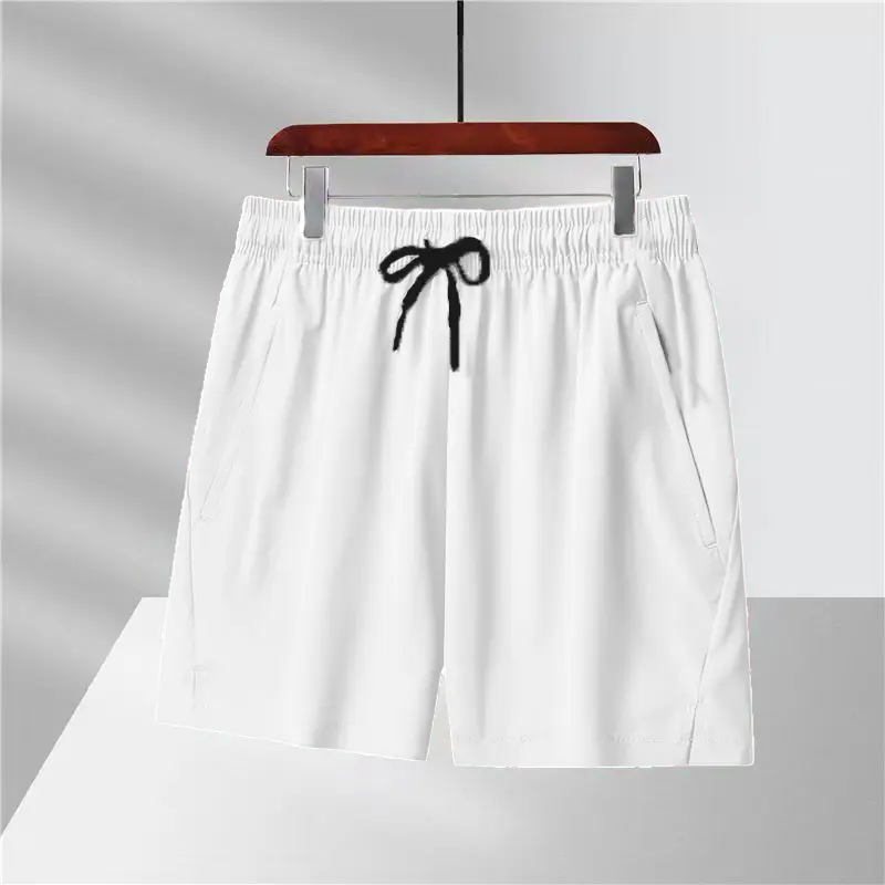Summer Men's Shorts with Zip Pocket Quick-Drying Sports Trousers Lightweight Breathable Sports Shorts Casual Streetwear
