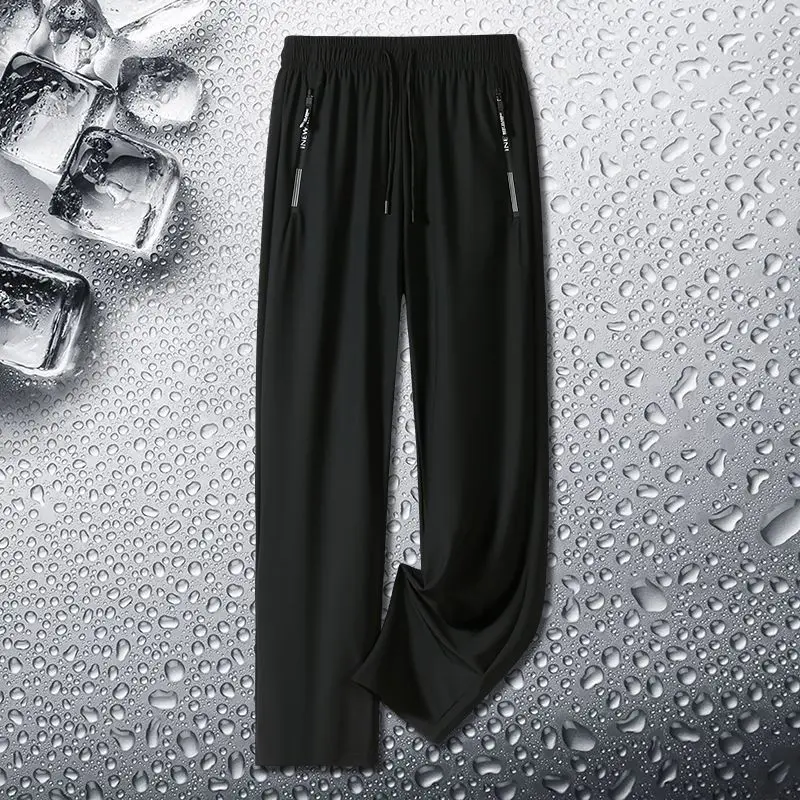 New Trousers for Men Lightweight Outdoor Trousers for Hiking Camping Casual Stretch Pants Male Thin Loose Quick-dry Pants