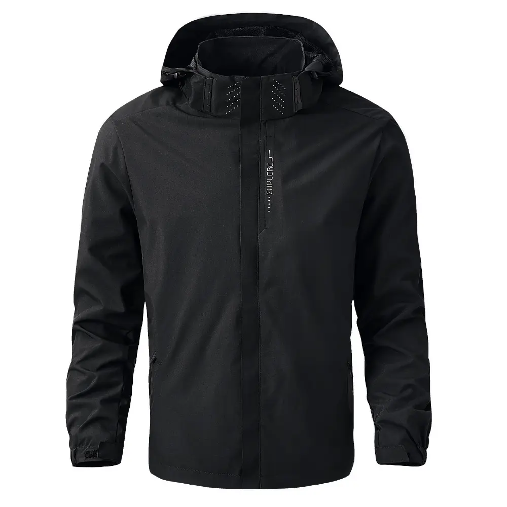 Men's Outdoor Waterproof Raincoat Lightweight Raincoat with Hood streetwear Hiking Windproof Jacket Climbing Outdoor Jackets
