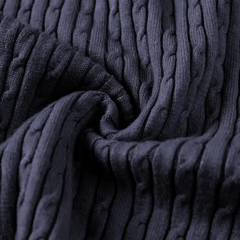 Autumn Men's Turtleneck Knitted Sweaters Winter Warm Oversized Pullover Sweater Breathable Solid Color Streetwear Tracksuit