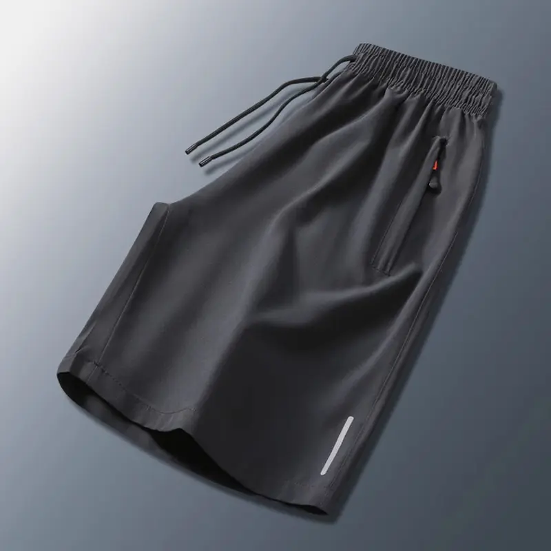 New Mens Sport Large Shorts Outwear Summer Beach Pants Ice Silk Quick Dry Lightweight Jogger Sweatwear Gym Shorts