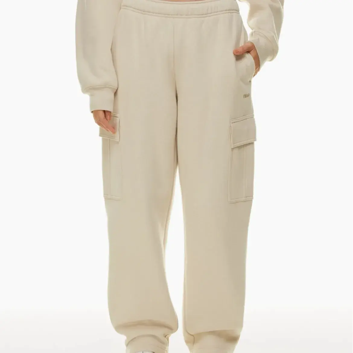 Amazon Pine High-waisted Wide-leg Cropped Pants Women's Casual Pants Loose Fit Autumn/winter New Arrival