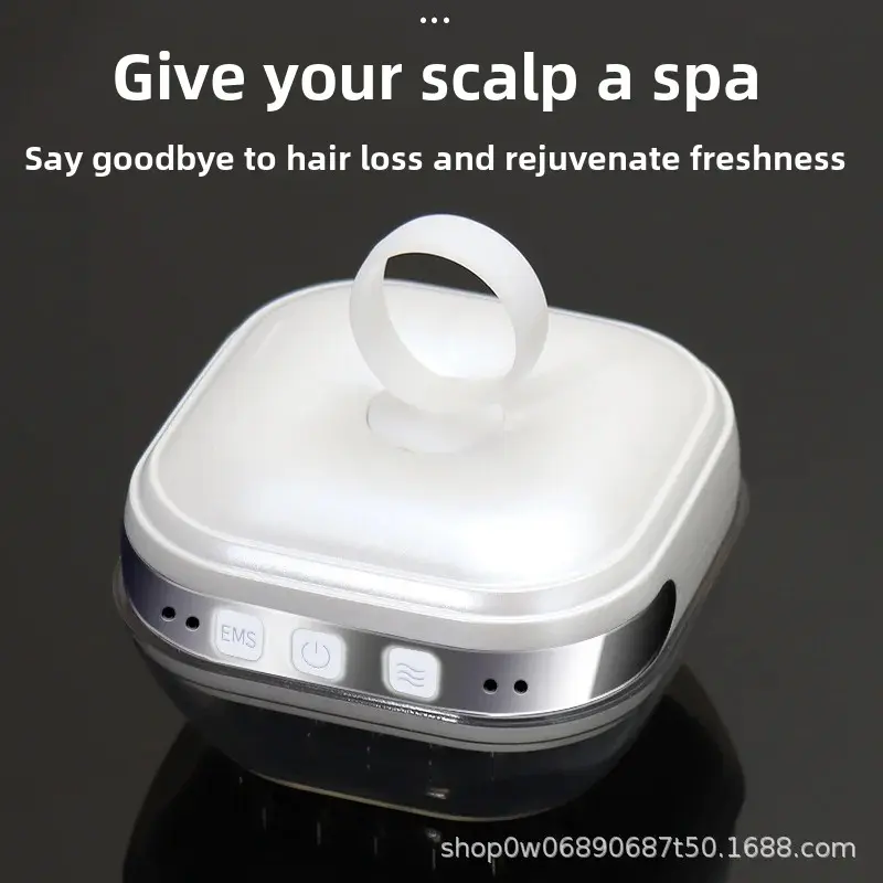 Laser Vibrating Scalp Massager Medication Delivery Hair Growth Comb Micro Current Conductive Essence Serum Professional Salon To