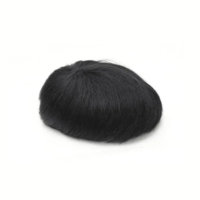 Lightweight Short Hair Male Wig Full Head Real Hair Invisible Hairpiece Easy to Wear Comfortable to Wear Asian Fiber Clip Hair