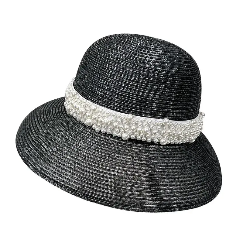 New Hot Sale Of The Season Women's Fishing Net Hat Breathable Sunshade Thin Style Versatile Spring Summer Anti-Uv Bucket Hat Lig