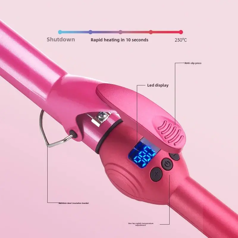 9mm Fine Curling Iron Electric Teddy Woolly Hair Curler for Men And Women Short Hair Styling Tool Salon Accessories