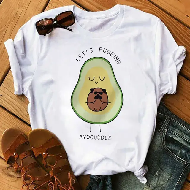 Vegetarian European And American Style Printed T-Shirt Base Layer Top Women's Short Sleeve Crew Neck Floral Decoration T-Shirt