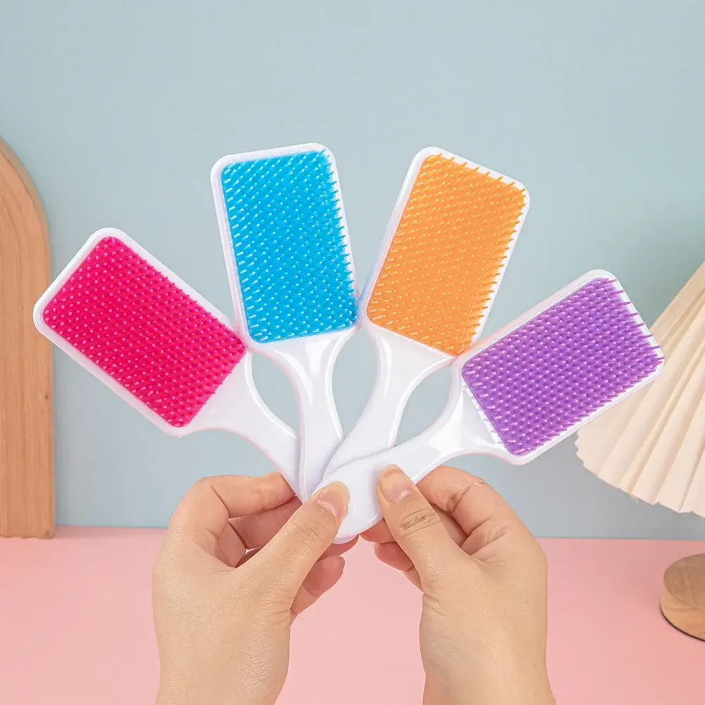 Portable Cartoon Rabbit Hair Comb Massage Comb for Girls Special Air Cushion Comb Easy to Carry Professional Salon Brush