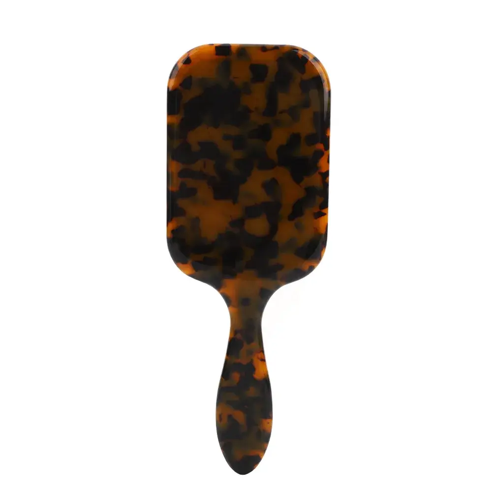 Large Square Acetate Airbag Comb Hairdressing Massage Comb Women's Home Styling Comb Beauty Air Cushion Comb Professional Salon