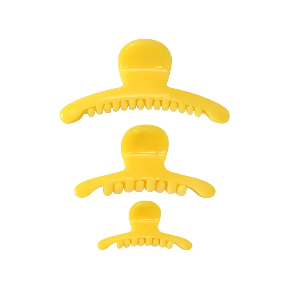 Mini Candy Colored Hair Clips Women's Forehead Bangs Shark Clamp Cute Girl Hair Accessories Professional Salon Partition