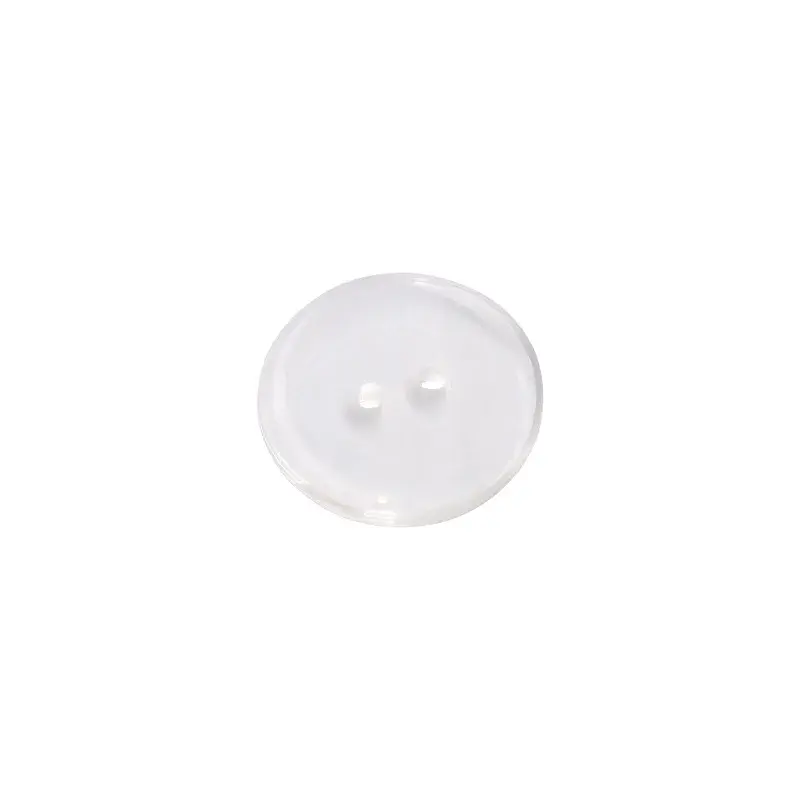 Elegant Transparent Bread Button High-End Feelovercoat Clothing Pad Button Hand-Sewn Resin Buckle Wholesale Universal Style