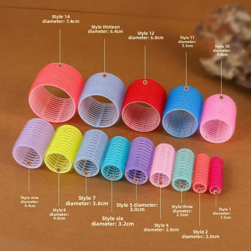 Airy Bangs Magic Tape Self-Adhesive Hair Curl Mixed Style Volume Root Curling Hair Wig Tool Eight Character Bangs