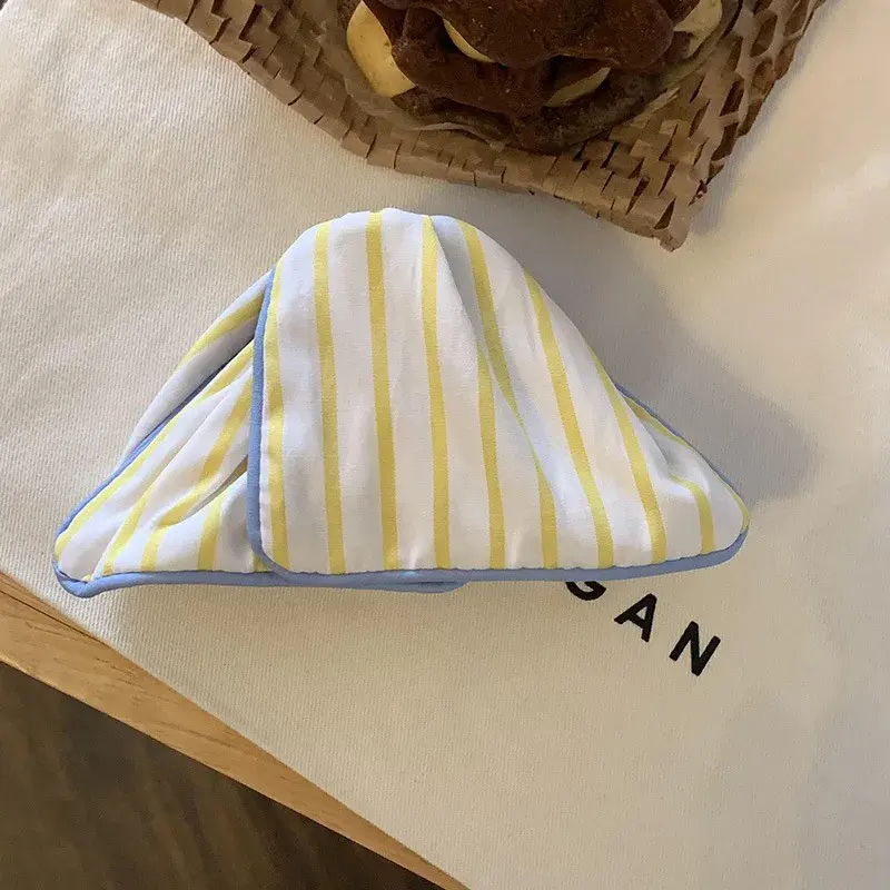 Simple Stripe Hair Grips California Sun High Quality Hair Accessories Korean Style Hair Clips New 2025 Professional Salon Fixati