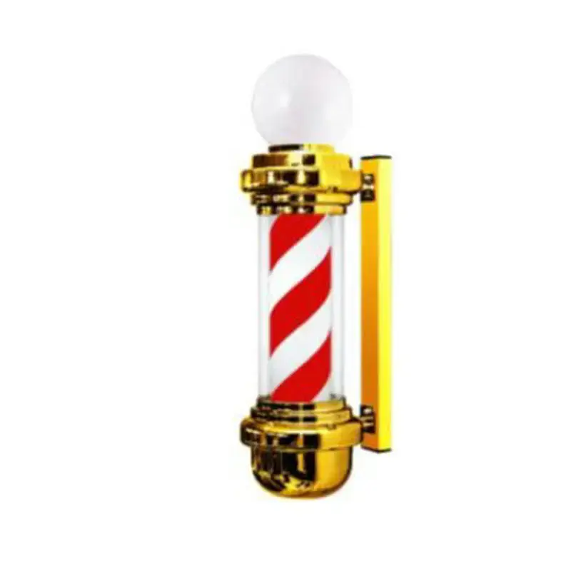 2025 New LED Retro Cylindrical Hat Rotating Light Beauty And Hairdressing Salon Sign Light Hair Cutting Shop Rotating Lamp