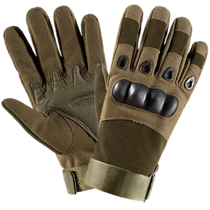 Tactical Gloves Unisex Outdoor Protection Full Finger Half Finger Anti-slip Wear-resistant Military Fans Cycling Tactical Gloves