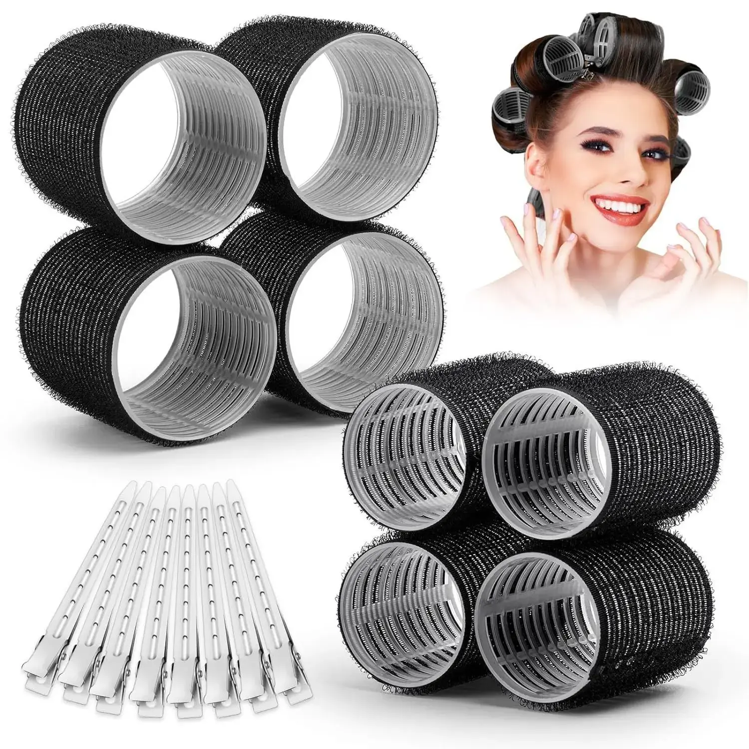 Short Hair Curling Clips Volumizing Hair Root Top Airy Bangs Permanent Wave Styling Tools for Lazy People Hairdressing Tools