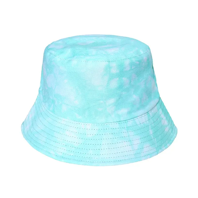 Tie Dye Hat Spring Summer Unisex Fashionable Sun Protection Student Couple Cap Korean Style Bucket Hat Versatile Accessory