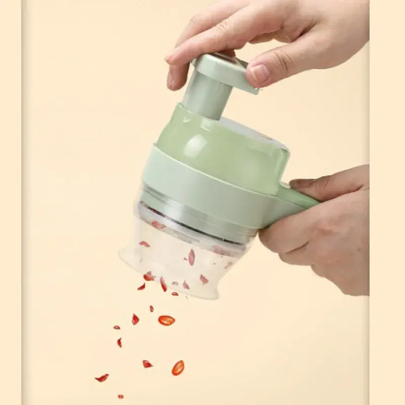 Latest Multifunctional Home Use Cutting Machine Dangerous Electric Garlic Peeler Handheld Food Processing Tool From China