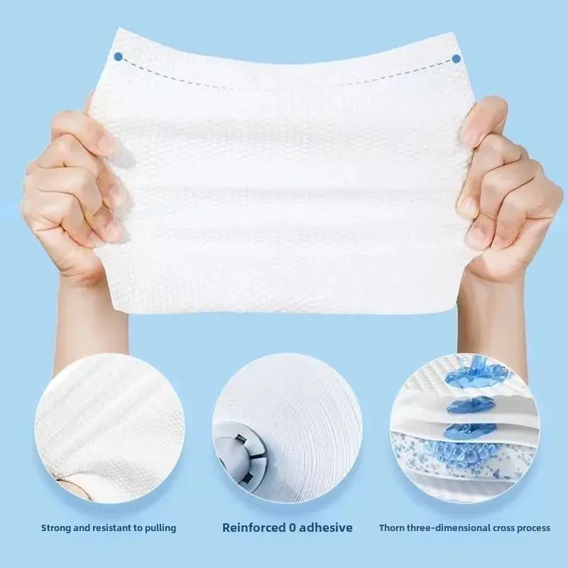 Lightweight Double-Sided Extractable Hanging Towel For Face Cleansing Thickened Cotton Towel Household Use Disposable Compressio
