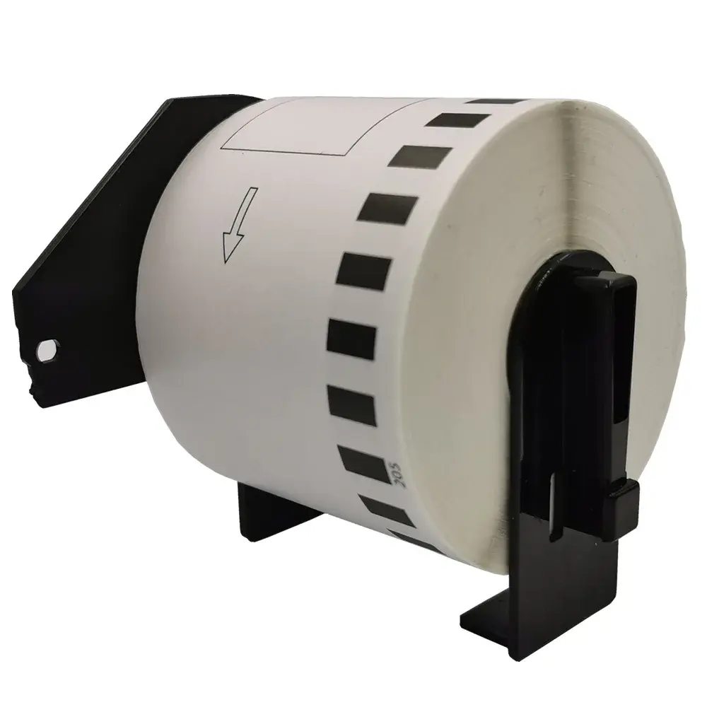 Brother DK-22205 Hot Thermal Label Paper Continuous 62mm For QL-700/QL800 Printer Colorful Stripe Self-Adhesive