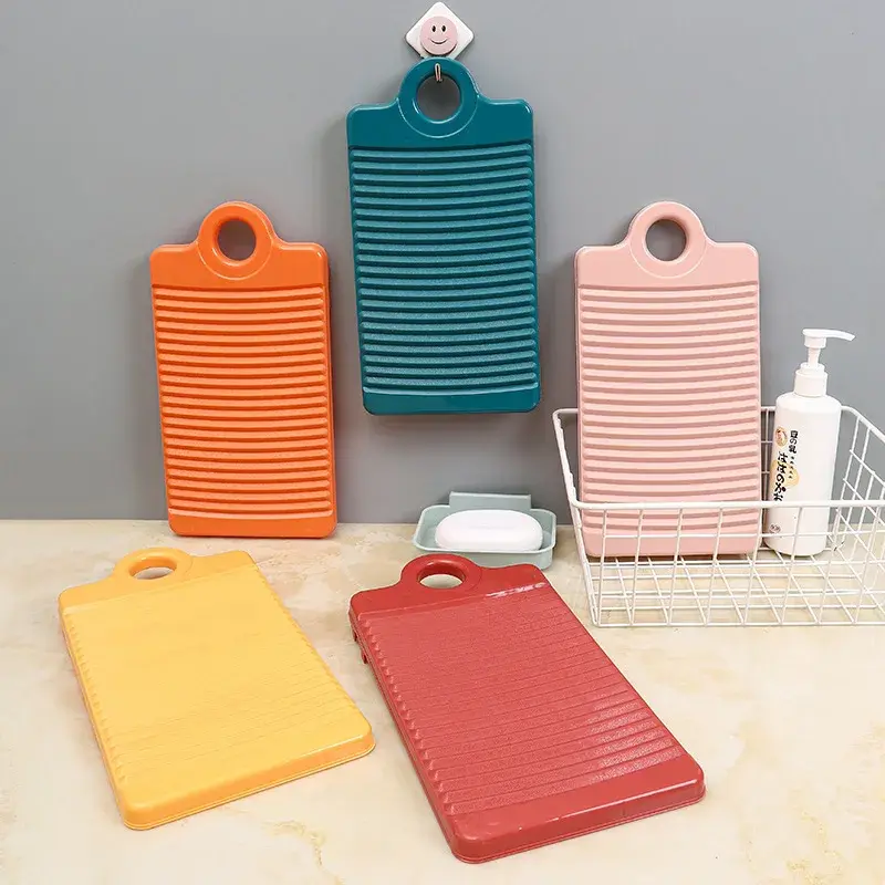 Mini Baby Bath Mat Wholesale Non-Slip Plastic Washing Clothes With Slot Home Use Thickened Baby Care Products From China