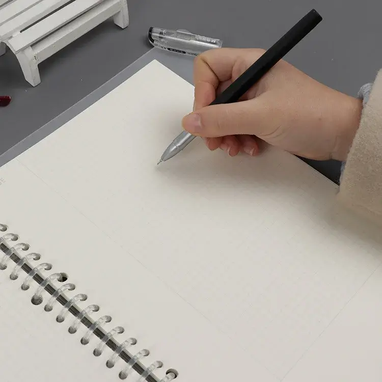 A4A5B5 Leaflet Paper Refill 20 26 30 Holes Horizontal Line Blank Square Paper For Binder Office Culture Education Supplies