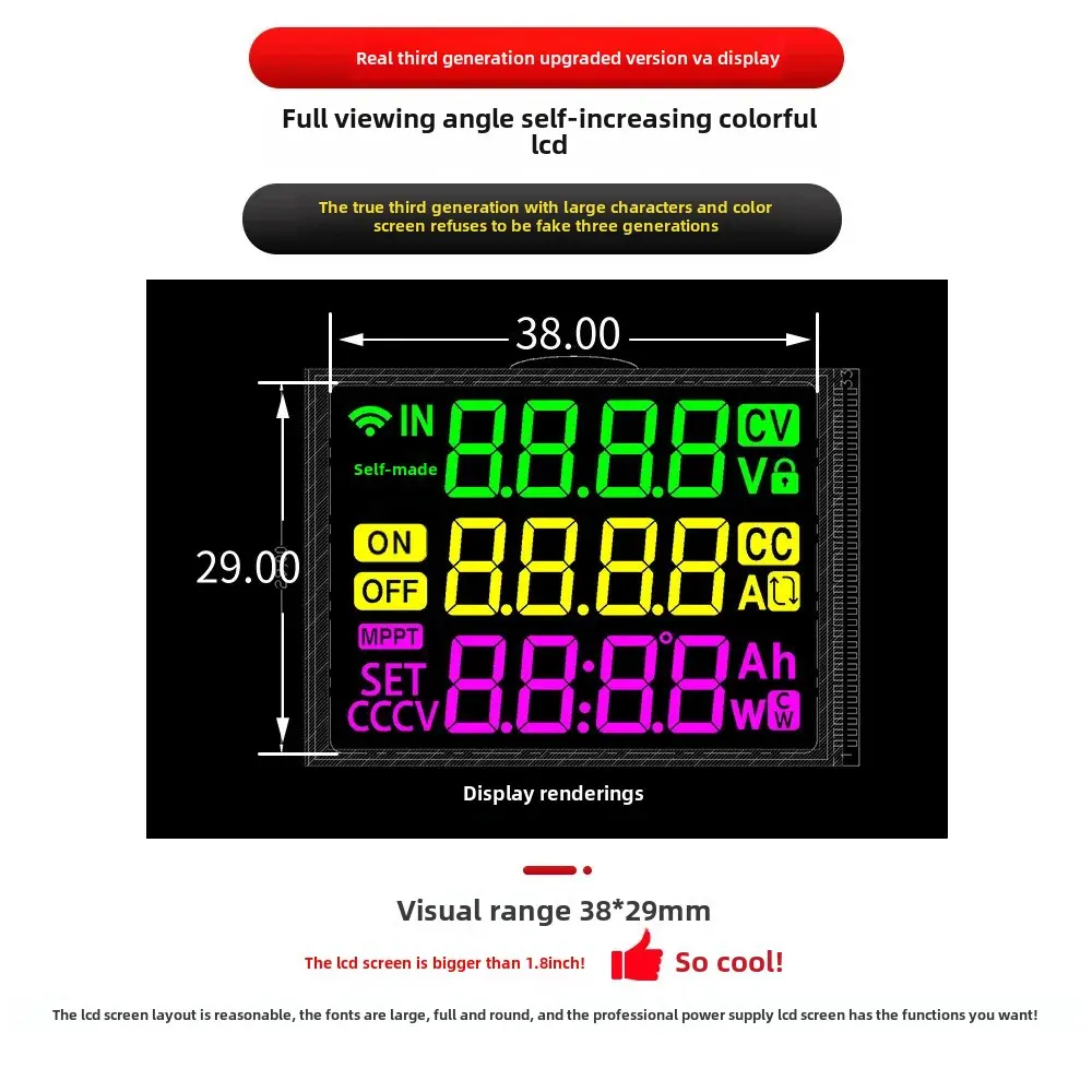 XY6509X Adjustable DC Steady Voltage Power Supply Module 65V9A585W Voltage Reduction For Motorcycle Chain And Transmission Syste
