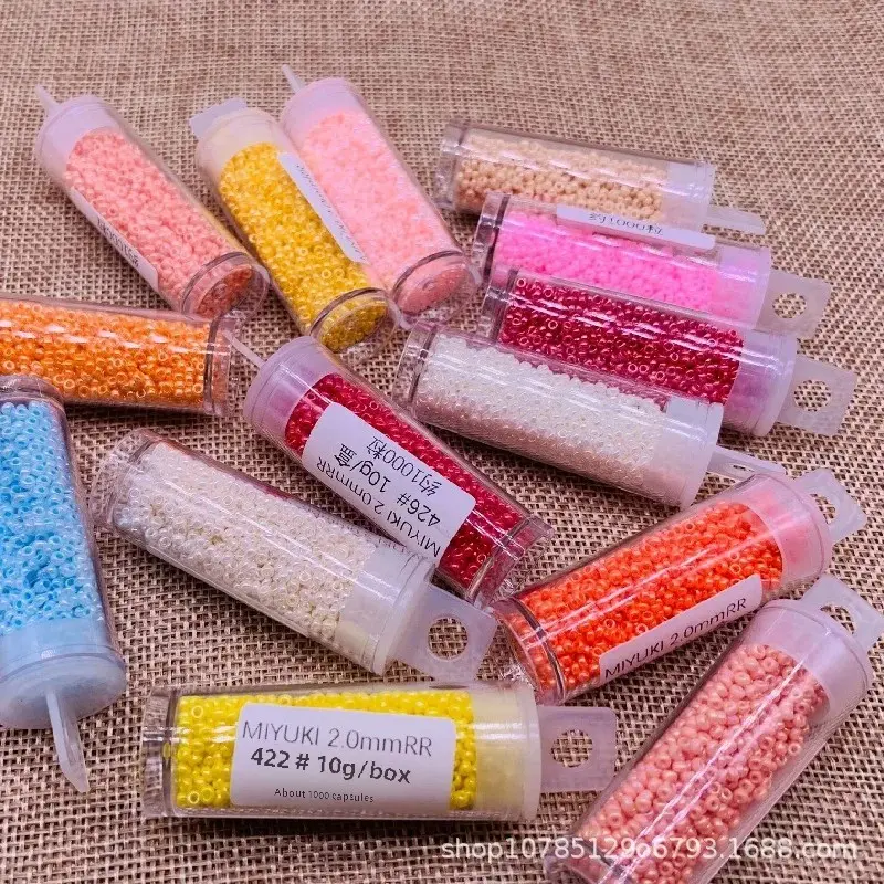 MIYUKI Quality DIY Handmade Beading Glass Seed Beads 2mm 11/0 Uniformly Excellent Craft Supplies From Japan