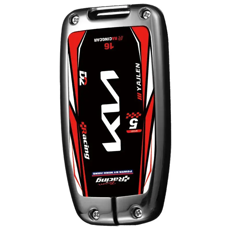 Ferrari K2 Key Case Metal Protective Shell Suitable For K4 Lion Run Car K5 Orlando Bag Turbocharger Key Accessories