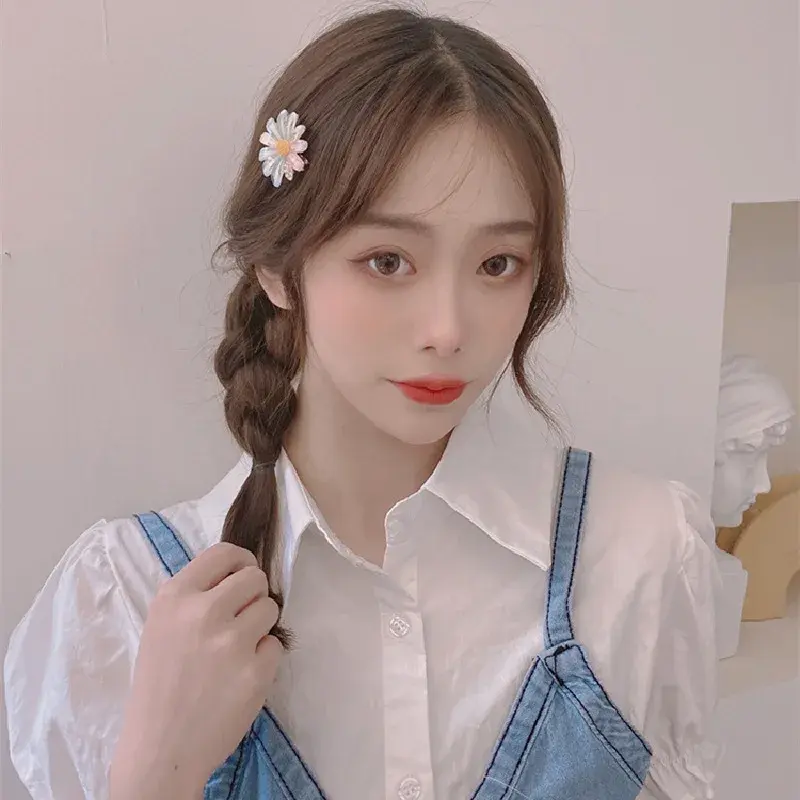 Elegant Water Diamond Flower Hair Clips Super Fairy Side Bangs Hair Cards Women's Popular New Hot Sale Of The Season High-End Ha