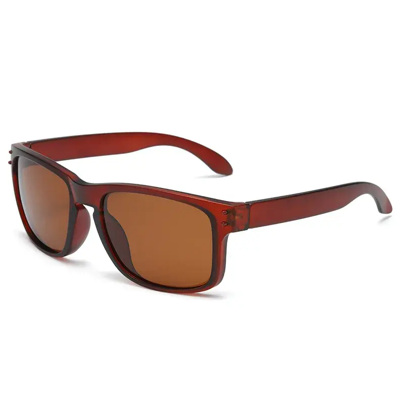 Fashionable Polarized Sunglasses Men's Women's Style 3323 Square Frame With Meteorological Lens For Sports And Motorcycle Riding