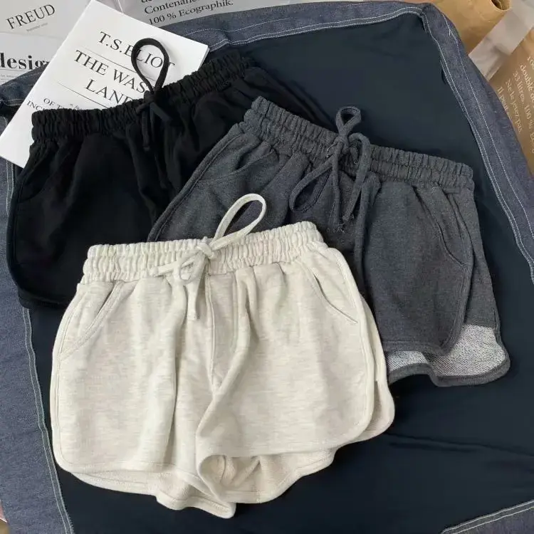 Casual High Waist Loose Wide Leg Sports Pants Summer Hot Sale Of The Season New Korean Style INS Slimming Straight Cut Trousers