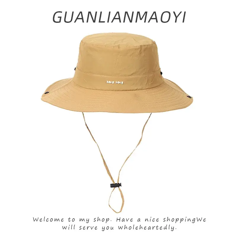 New 25 UV Protection Fishing Hat Hiking Mountain Climbing Bucket Bowl Sunshade Sun Protection Cap Outdoor Camping Hat