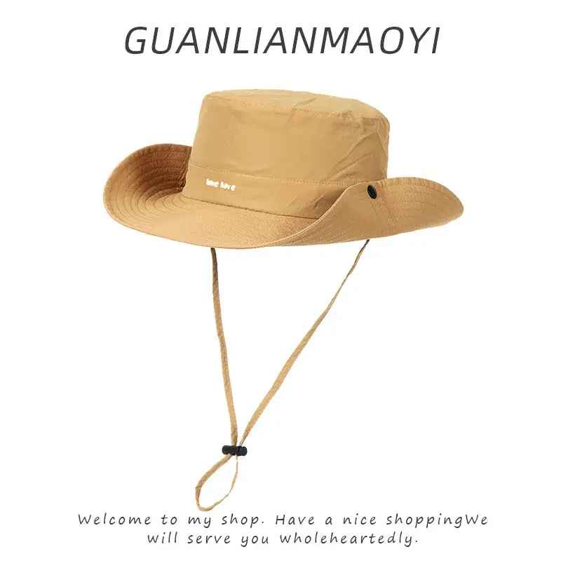 New 25 UV Protection Fishing Hat Hiking Mountain Climbing Bucket Bowl Sunshade Sun Protection Cap Outdoor Camping Hat