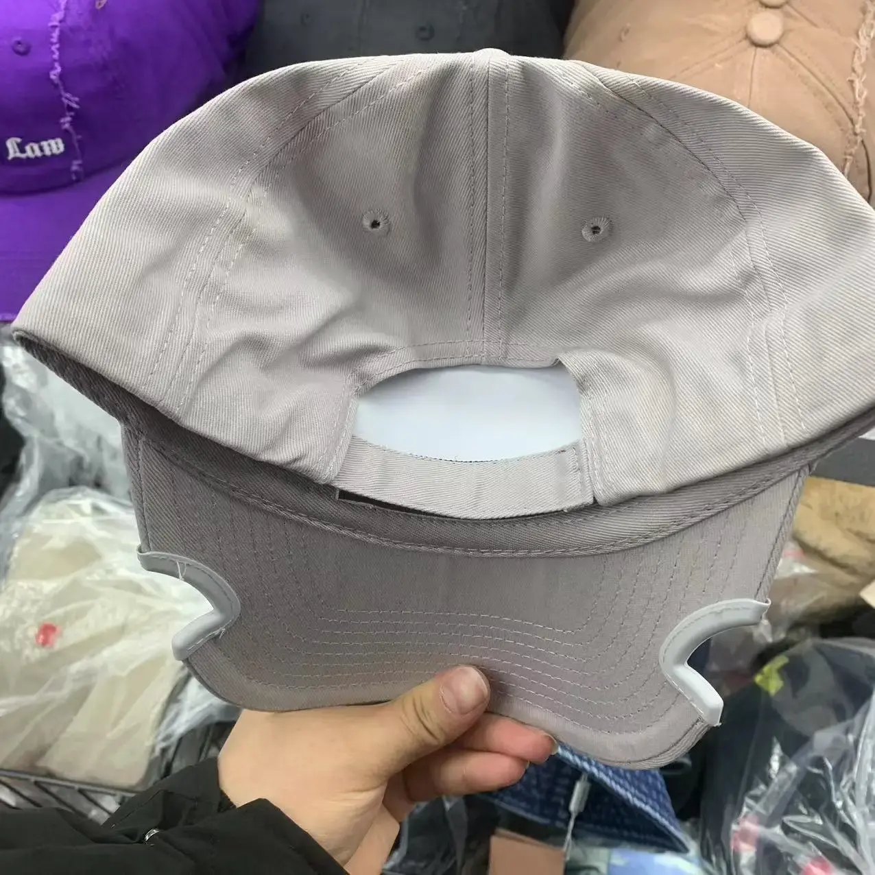 Trendy Baseball Cap Women's Spring New Style Face Slimming Hat Brim Gap Design Sun Protection Couple's Duckbill Cap