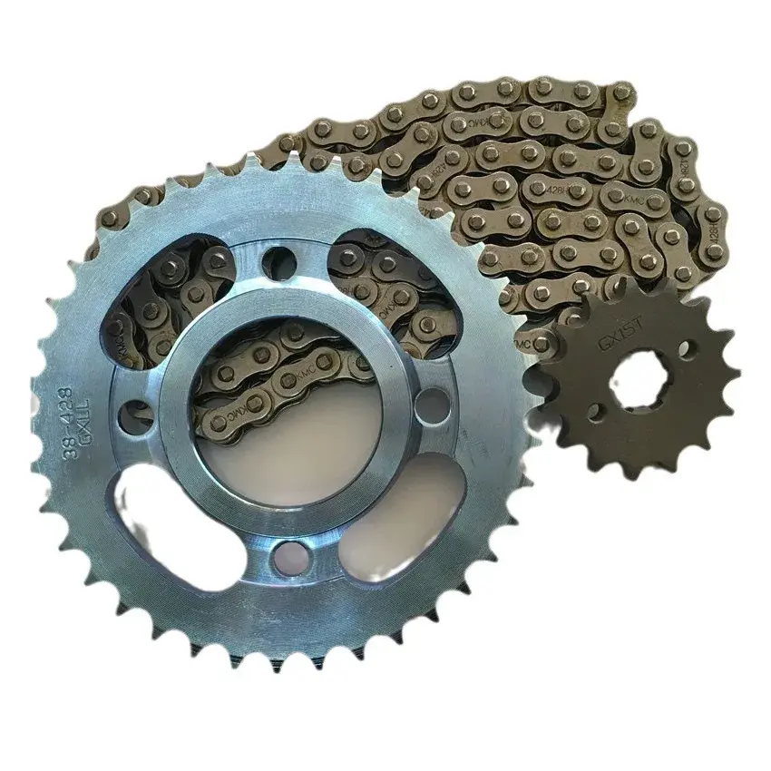 Classic Motorcycle Accessories Wy125-a Chain Cg125 Gear Chain Xf125 Sprocket Disc Motorbike Parts