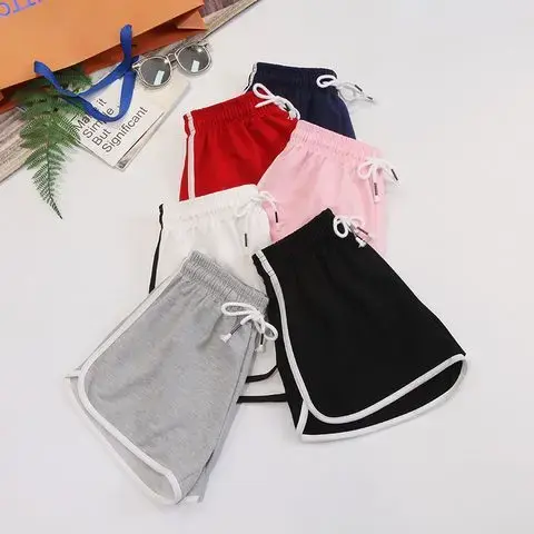 Women's Spring Summer Edge Covered Hot Pants Plus Size Loose Fit Slimming Casual Trousers Student Wide Leg Direct Factory Outlet