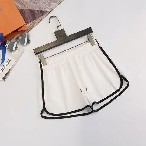 Women's Spring Summer Edge Covered Hot Pants Plus Size Loose Fit Slimming Casual Trousers Student Wide Leg Direct Factory Outlet