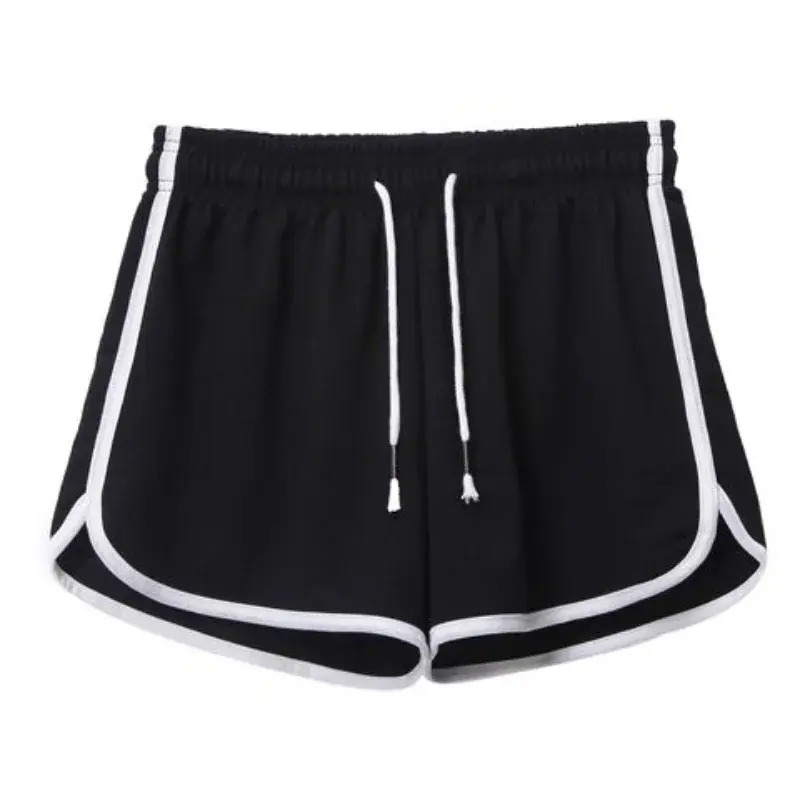 Women's Spring Summer Edge Covered Hot Pants Plus Size Loose Fit Slimming Casual Trousers Student Wide Leg Direct Factory Outlet