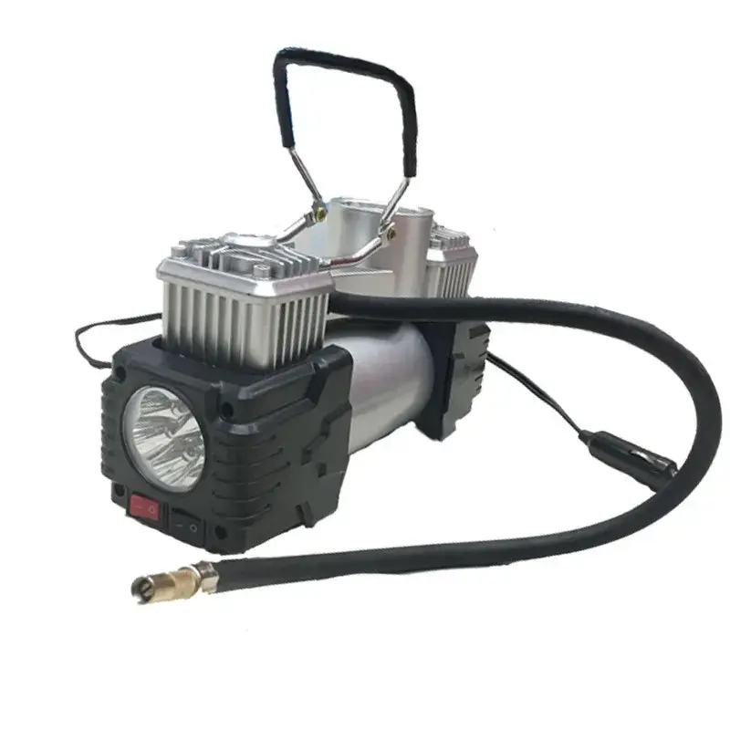 Ruino Manufacturer Direct 60 Double Cylinder Car Tire Inflation Pump High Power Tire Inflation Pump Motorcycle Tire Inflation Pu