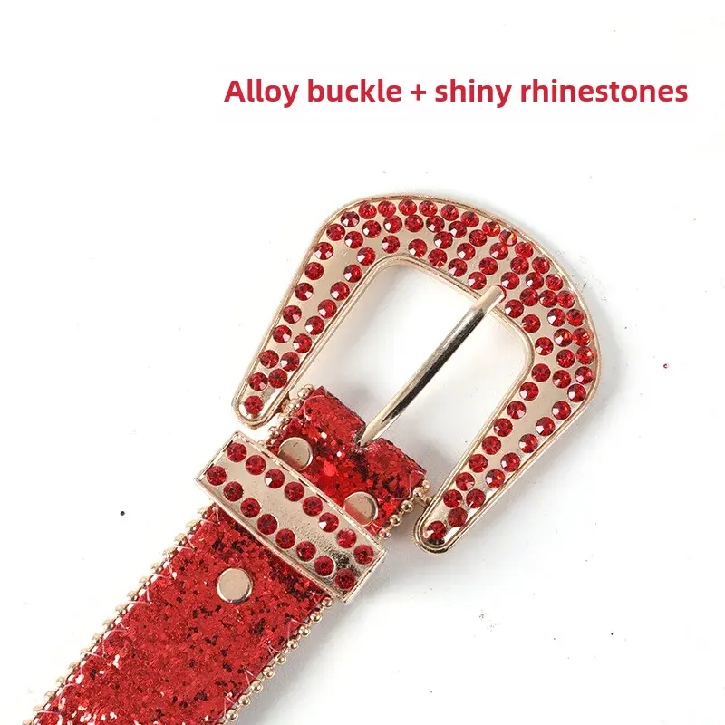 Fashionable Versatile Korean Style Belt Crossbody Diamonds Crystals Decorative Unique Design For Women