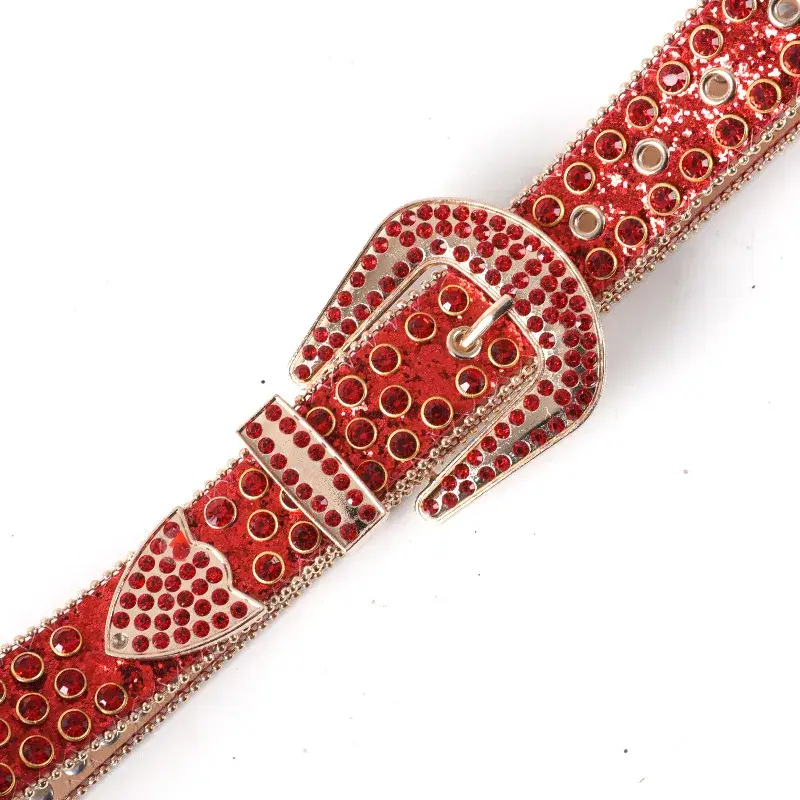Fashionable Versatile Korean Style Belt Crossbody Diamonds Crystals Decorative Unique Design For Women