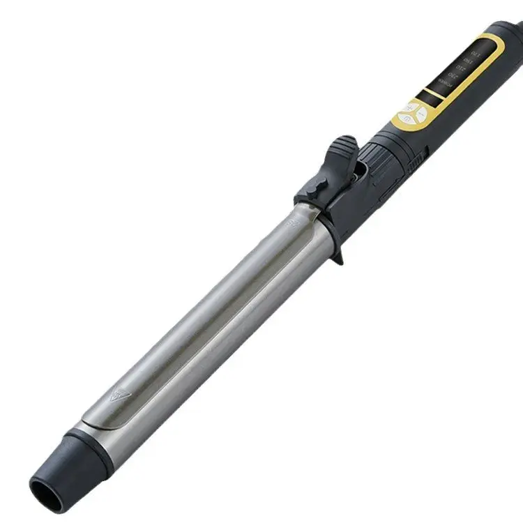 Professional Rotatable Curling Iron Large Curl for Hairdressers Long Lasting Styling Salon Tool Accessories 32mm