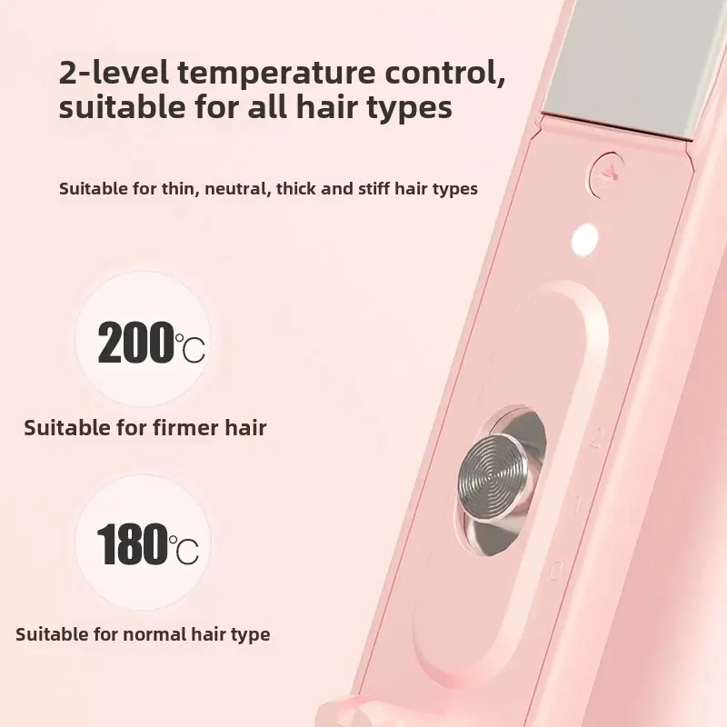 Mini Straightening And Curling Iron Small Size Hair Styling Tool for Women Hair Pulling And Fixing Professional Salon Tool