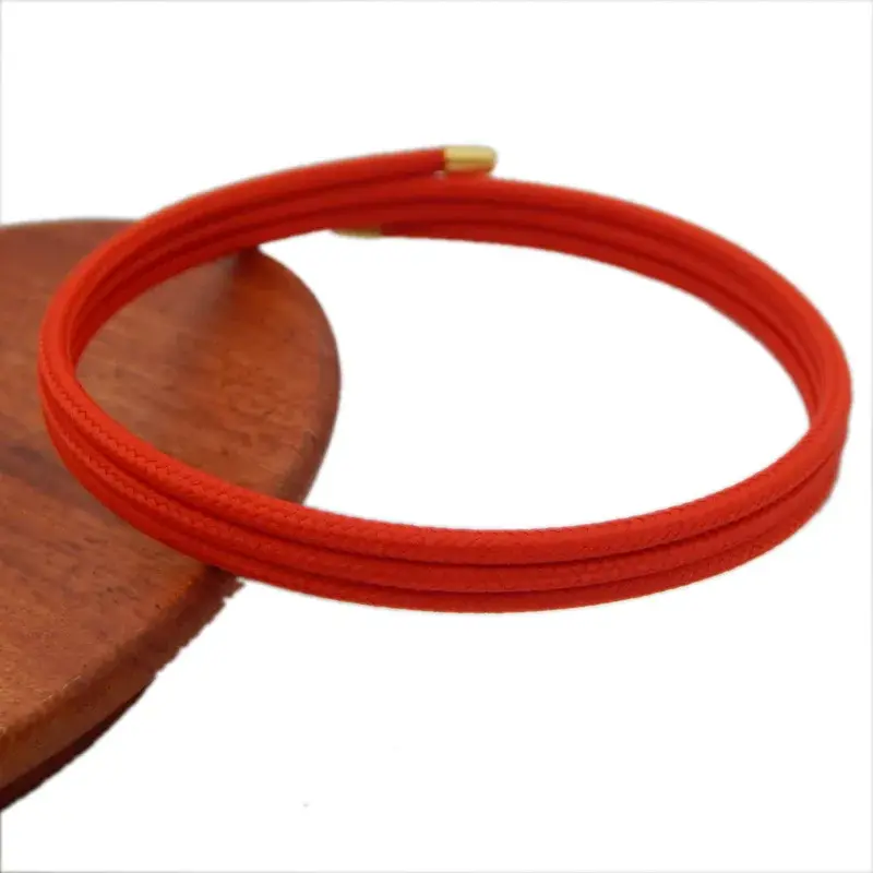 3D Hard Gold Beads Bracelet Necklace Magnetic Absorption Rope High Quality Elastic String Jewelry Accessories China Origin