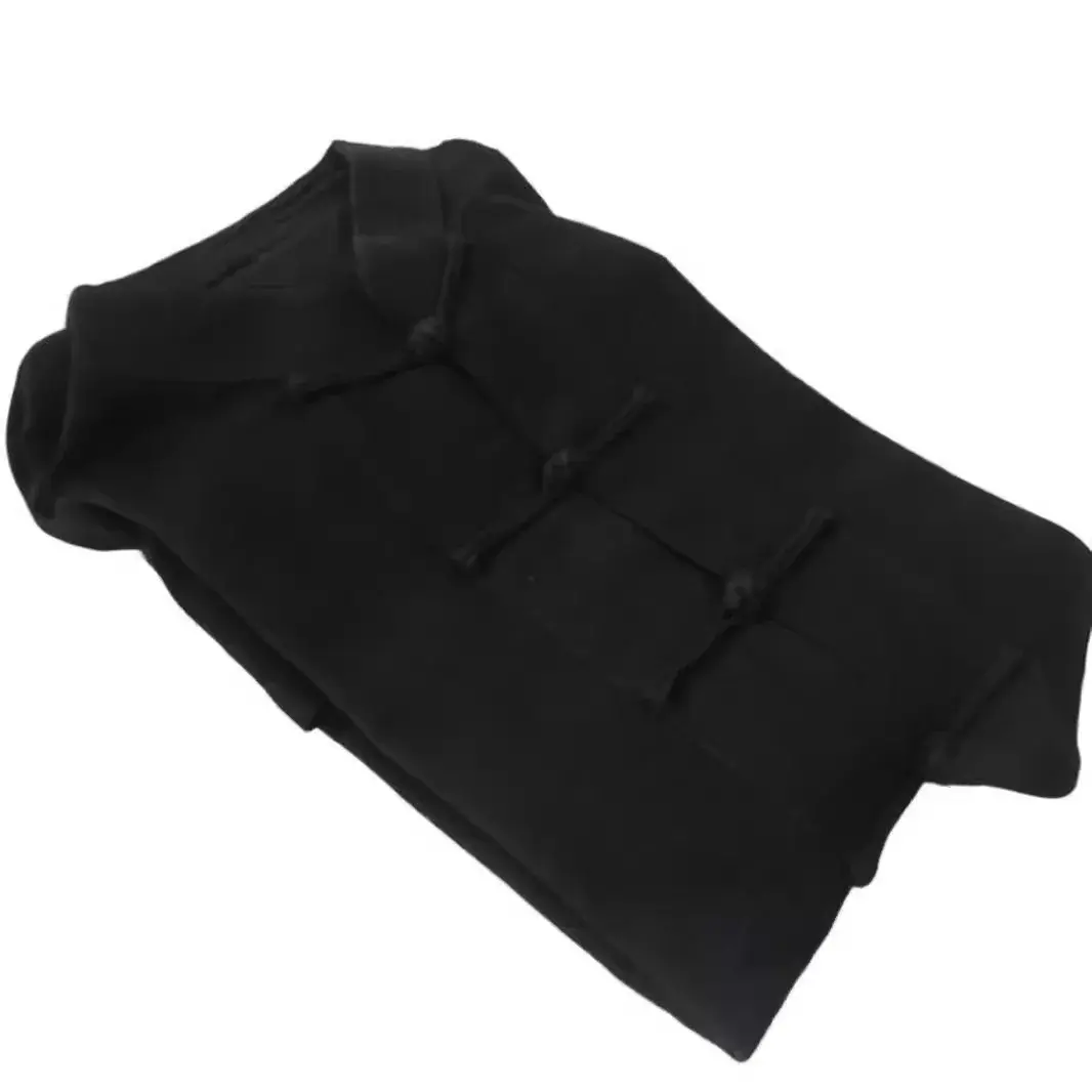 Chinese Style New Cotton Old Coarse Tang Suit Long Sleeve Stand Collar Gentleman's Clothing Casual For Middle-Aged And Elderly