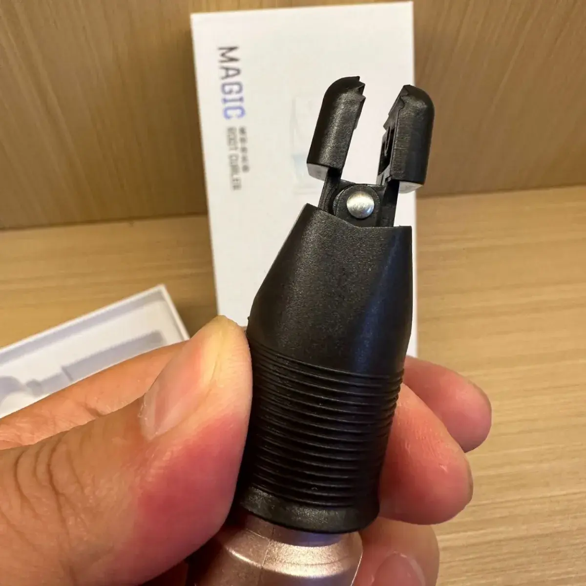 Morgan Curling Iron Hair Styling Tools for Men African American Hair Salon Accessories Root Volumizer Heightening Clamp