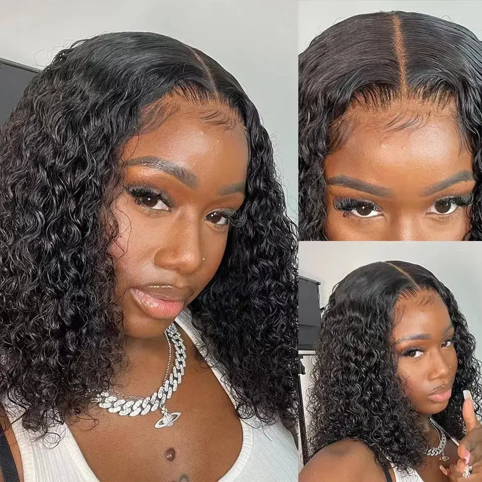 New Arrival Women's Small Curl Wig High Temperature Silk Fiber Fluffy Style Wig African Small Curl Head Cover