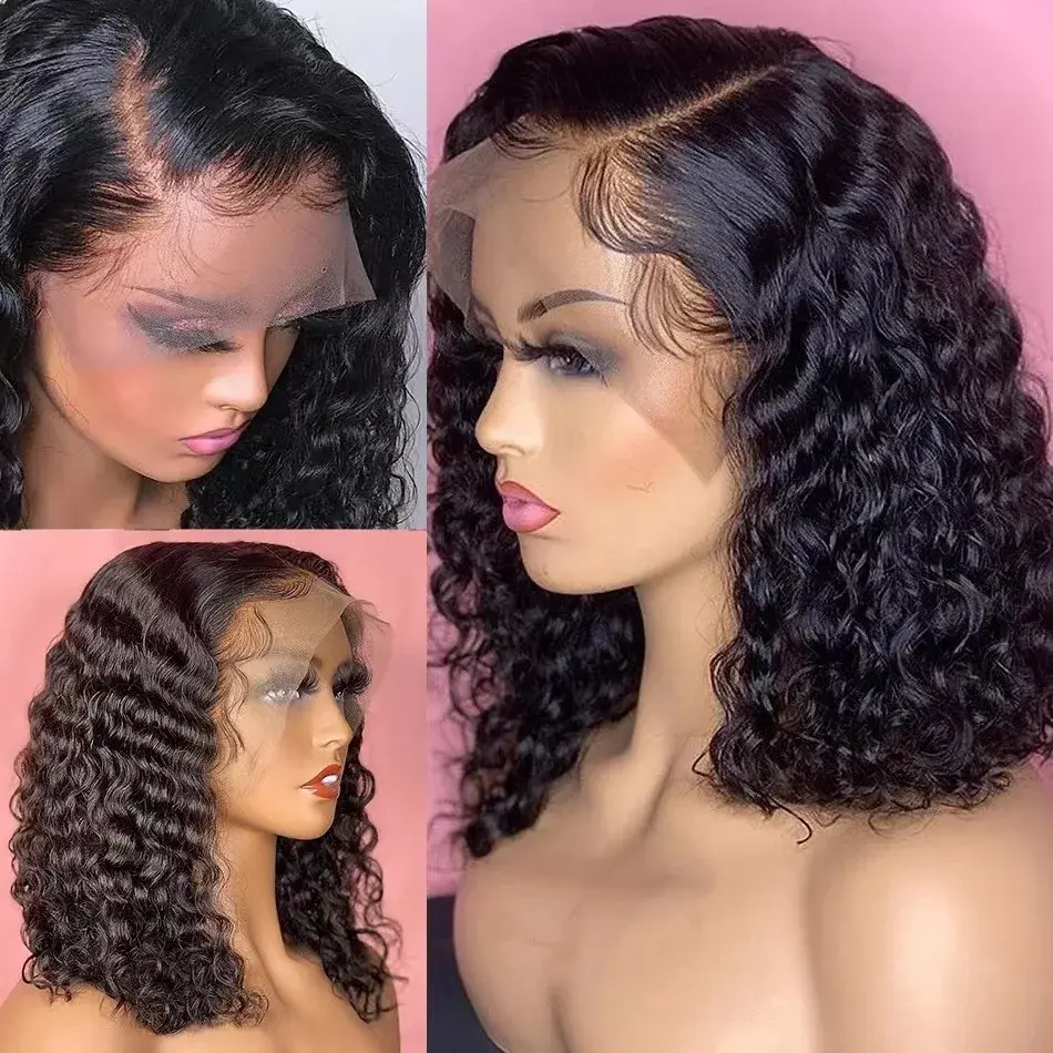 New Arrival Women's Small Curl Wig High Temperature Silk Fiber Fluffy Style Wig African Small Curl Head Cover